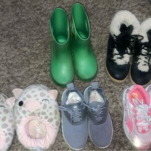 Toddler size 11 shoes and boots lot